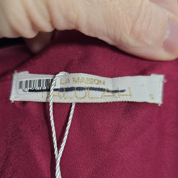 La Maison Talulah Barcelona Bloom Floral One Sleeve Mini Dress Silk Blen… - Picture 10 of 12